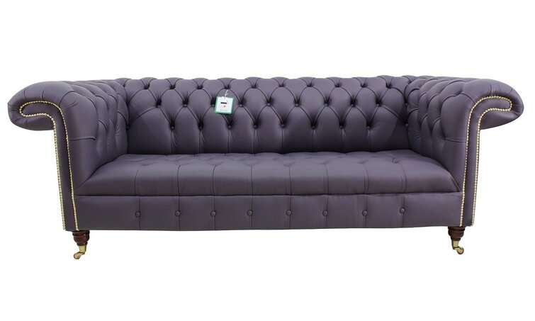 Rosdorf Park Sofa Meyer aus Echtleder Wayfair.de